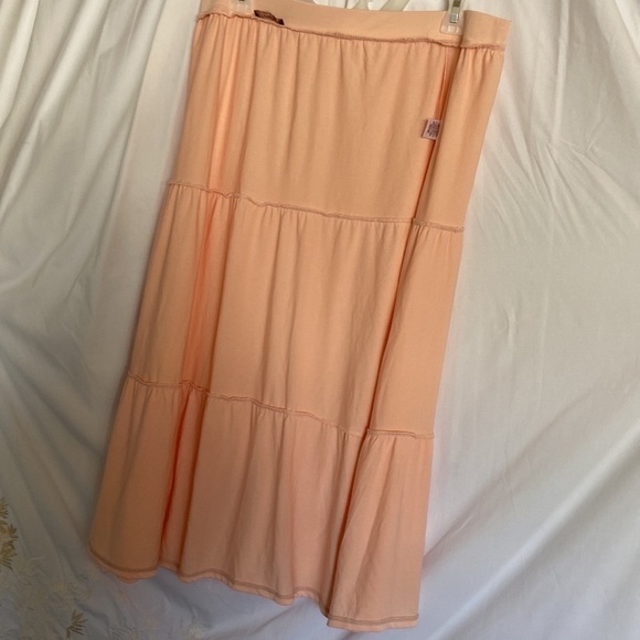 Nwot CROSBY Sz-XL MaxiSkirt,Light🍑Pink Color/Fabric-Soft,/Flowing/Comfortable - Picture 7 of 12